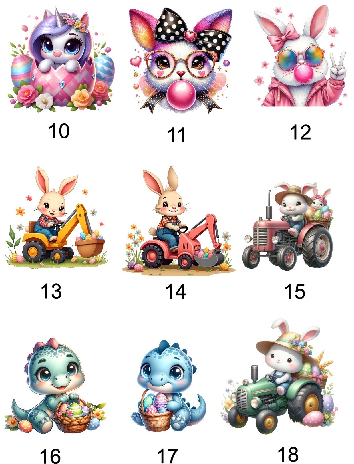 personalisiertes Filzkörbchen Ostern