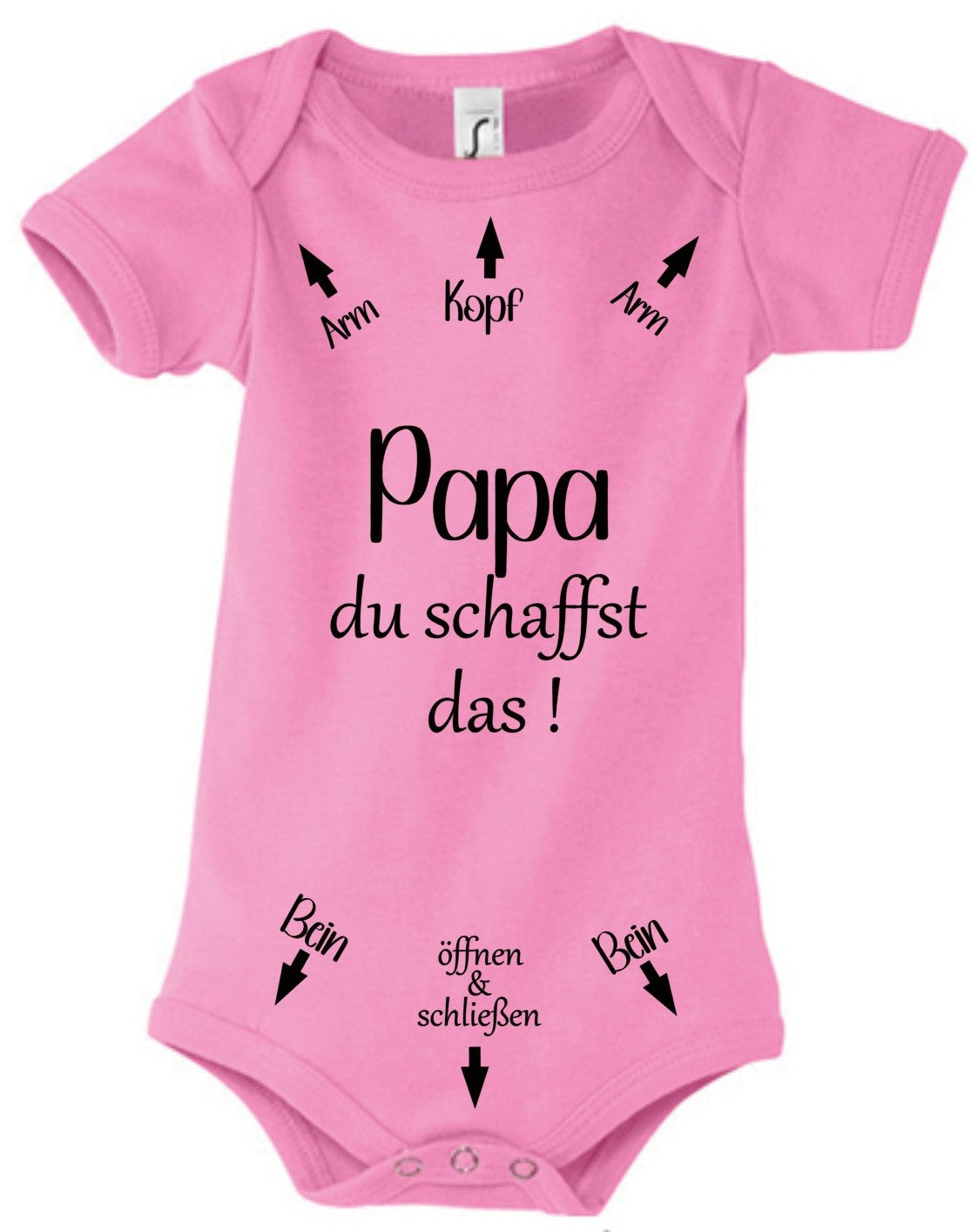 Babybody Papa du schaffst das