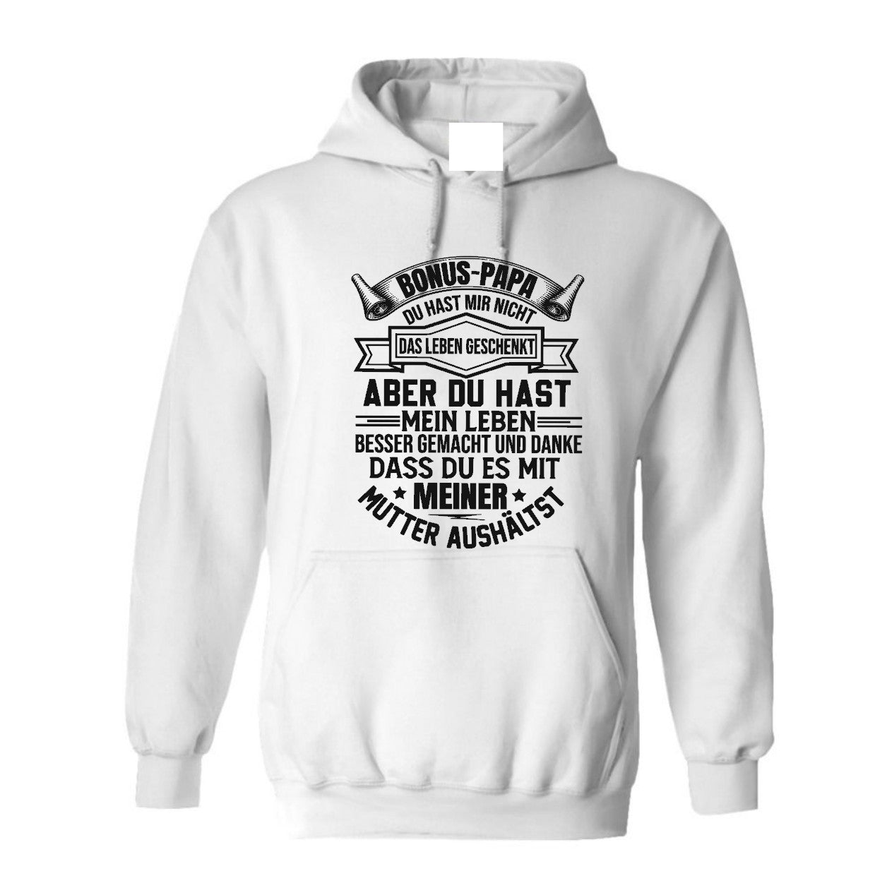 Bonus Papa Kapuzenpullover Hoodie