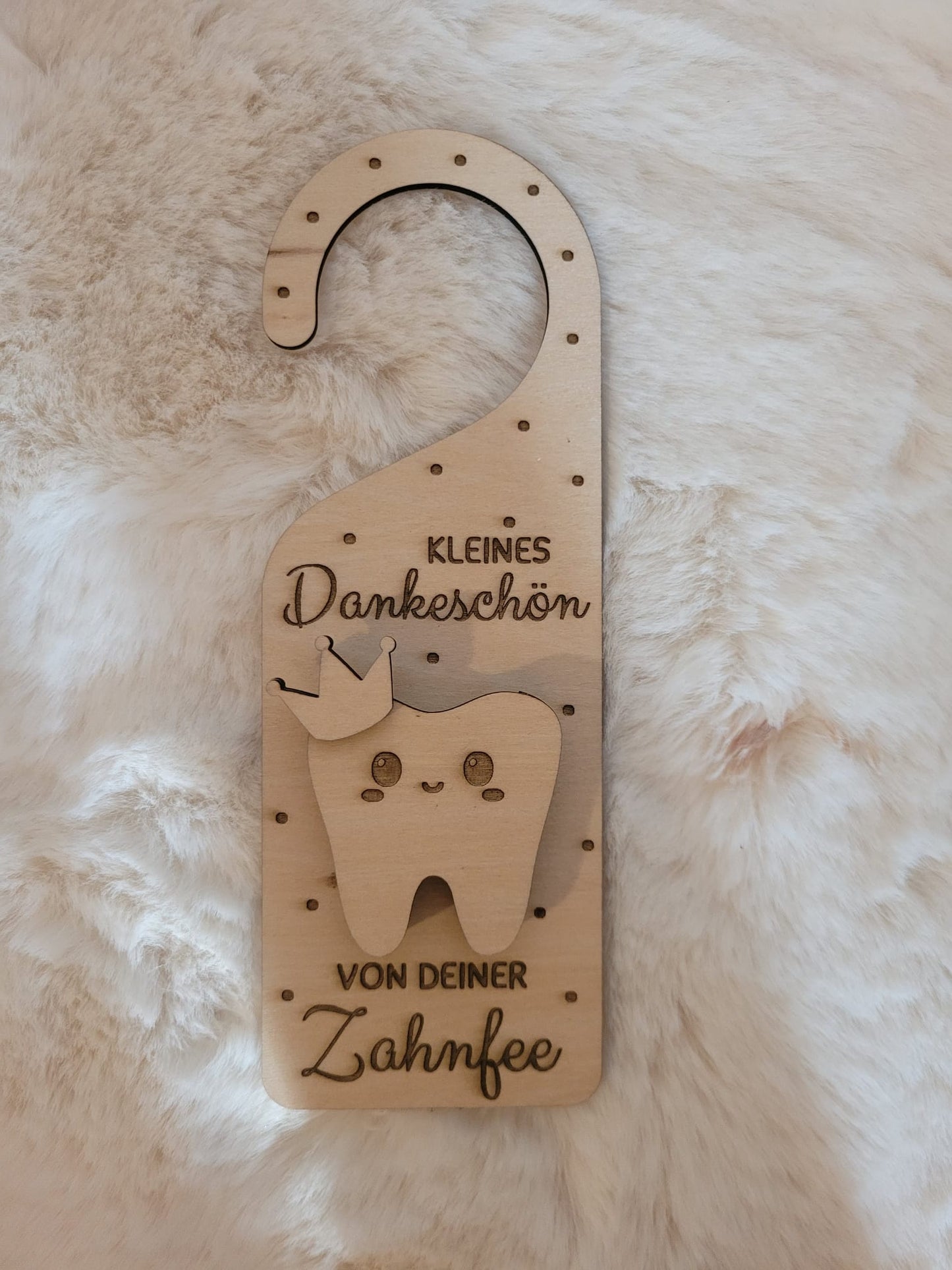 Türhänger Zahnfee mit Name