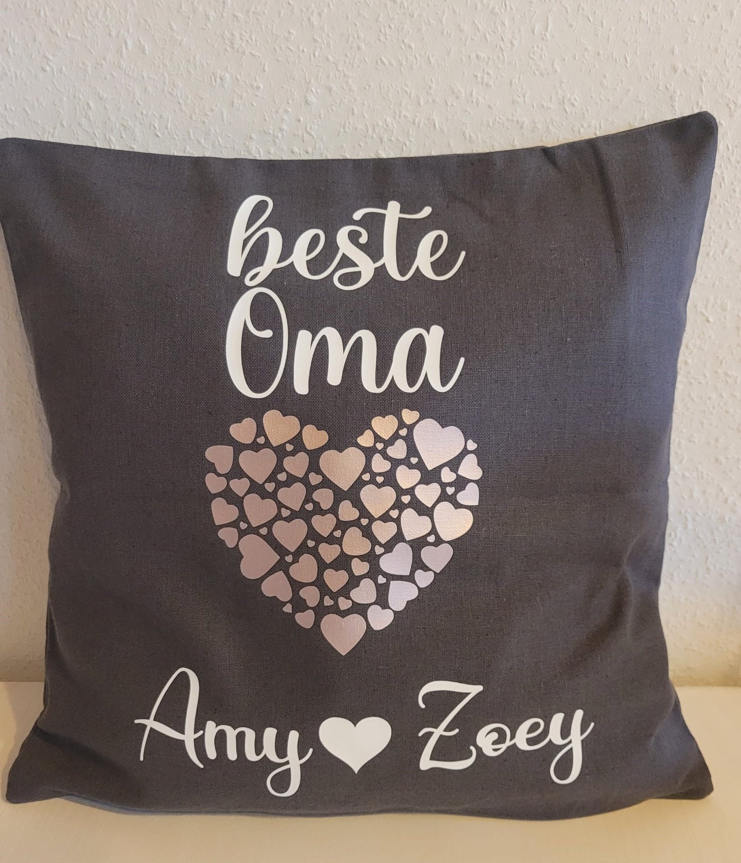 Kissenbezug beste Oma personalisiert mit Namen
