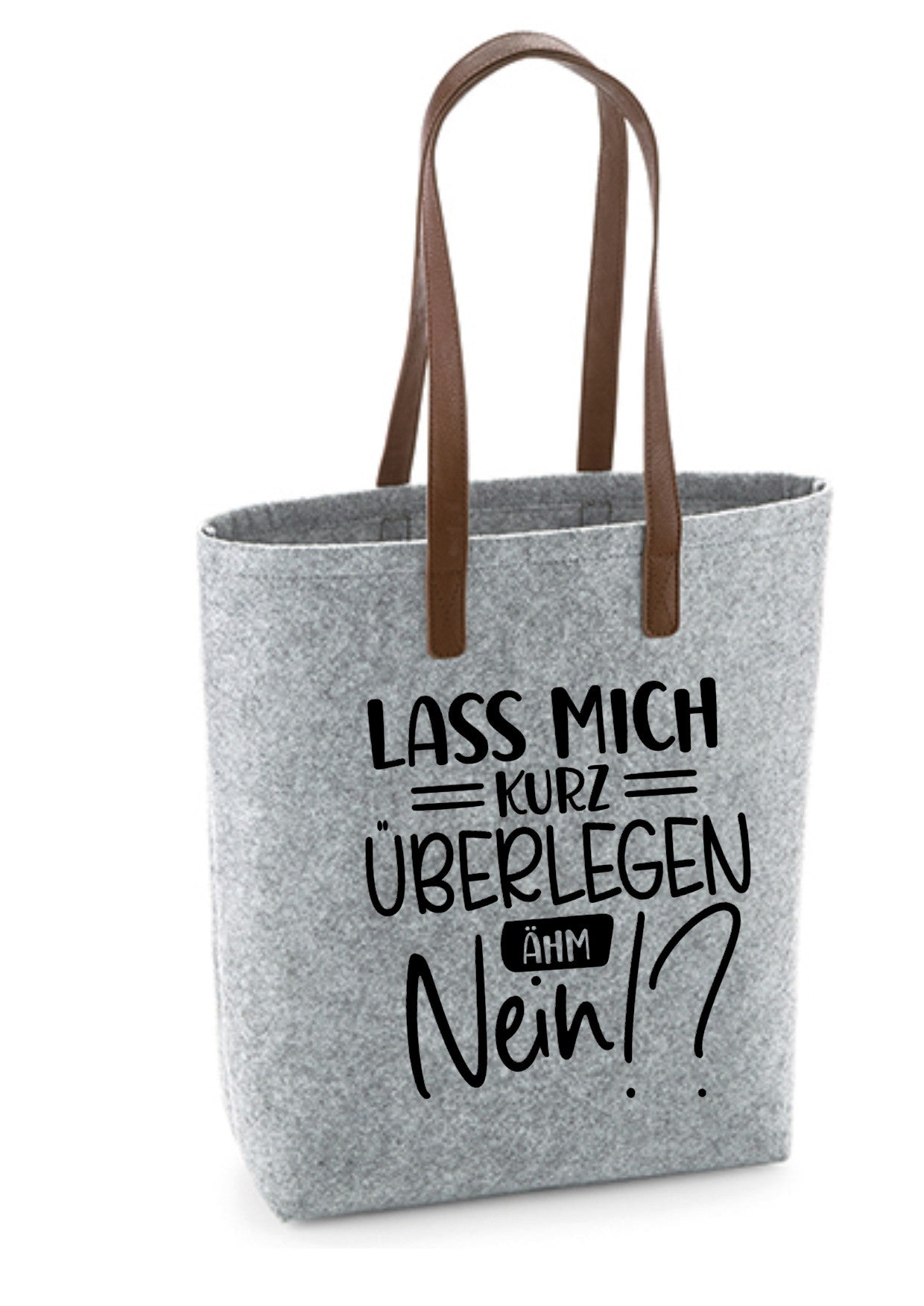 Shopper mit verschiedenen Sprüchen