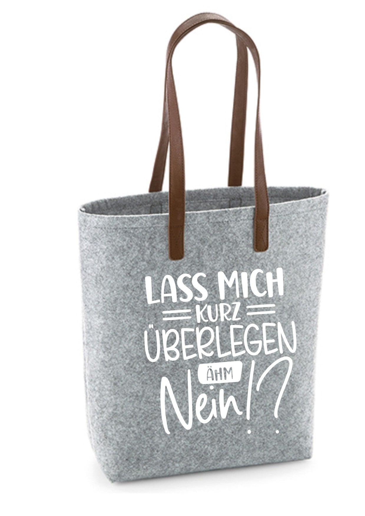 Shopper mit verschiedenen Sprüchen