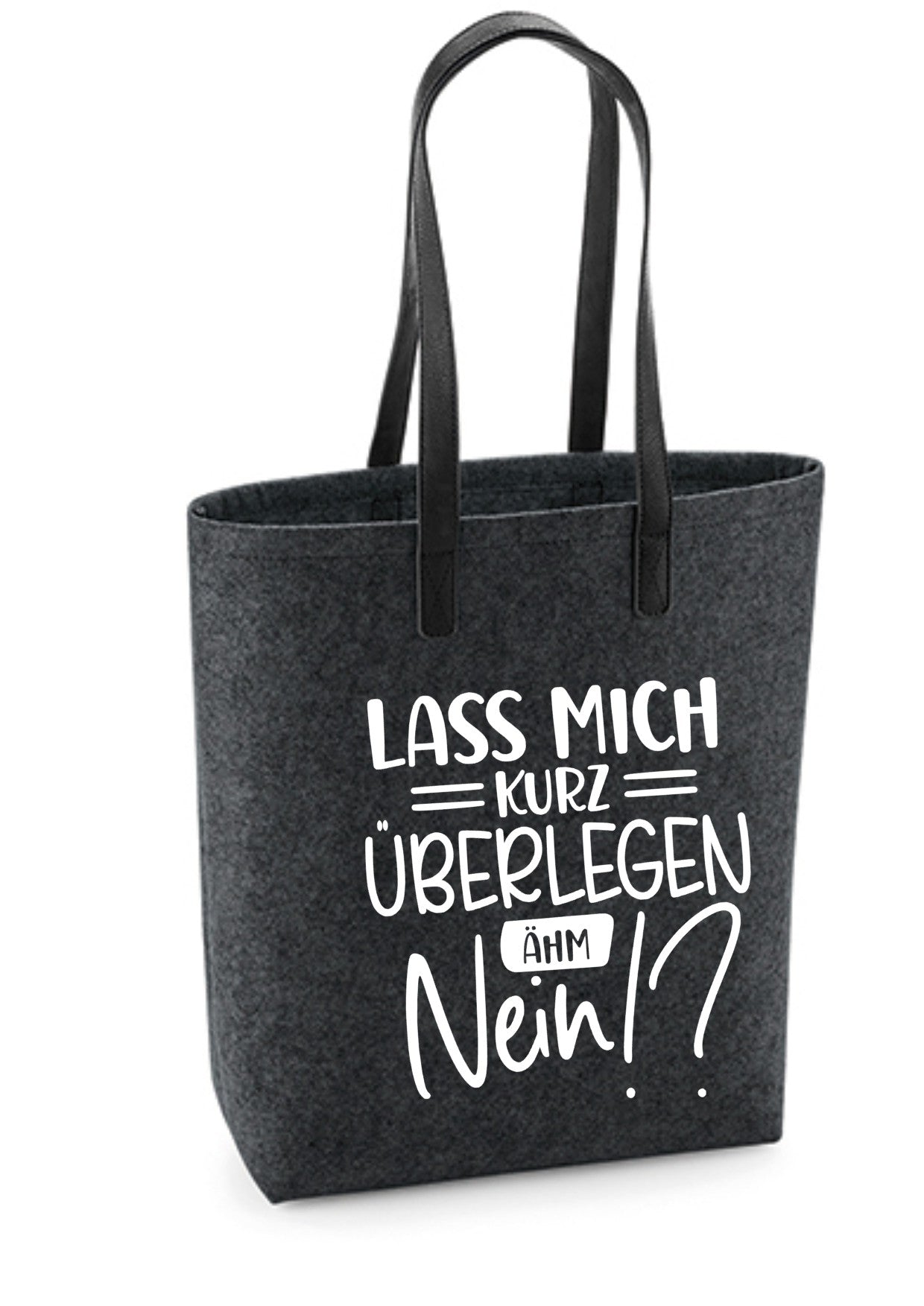 Shopper mit verschiedenen Sprüchen