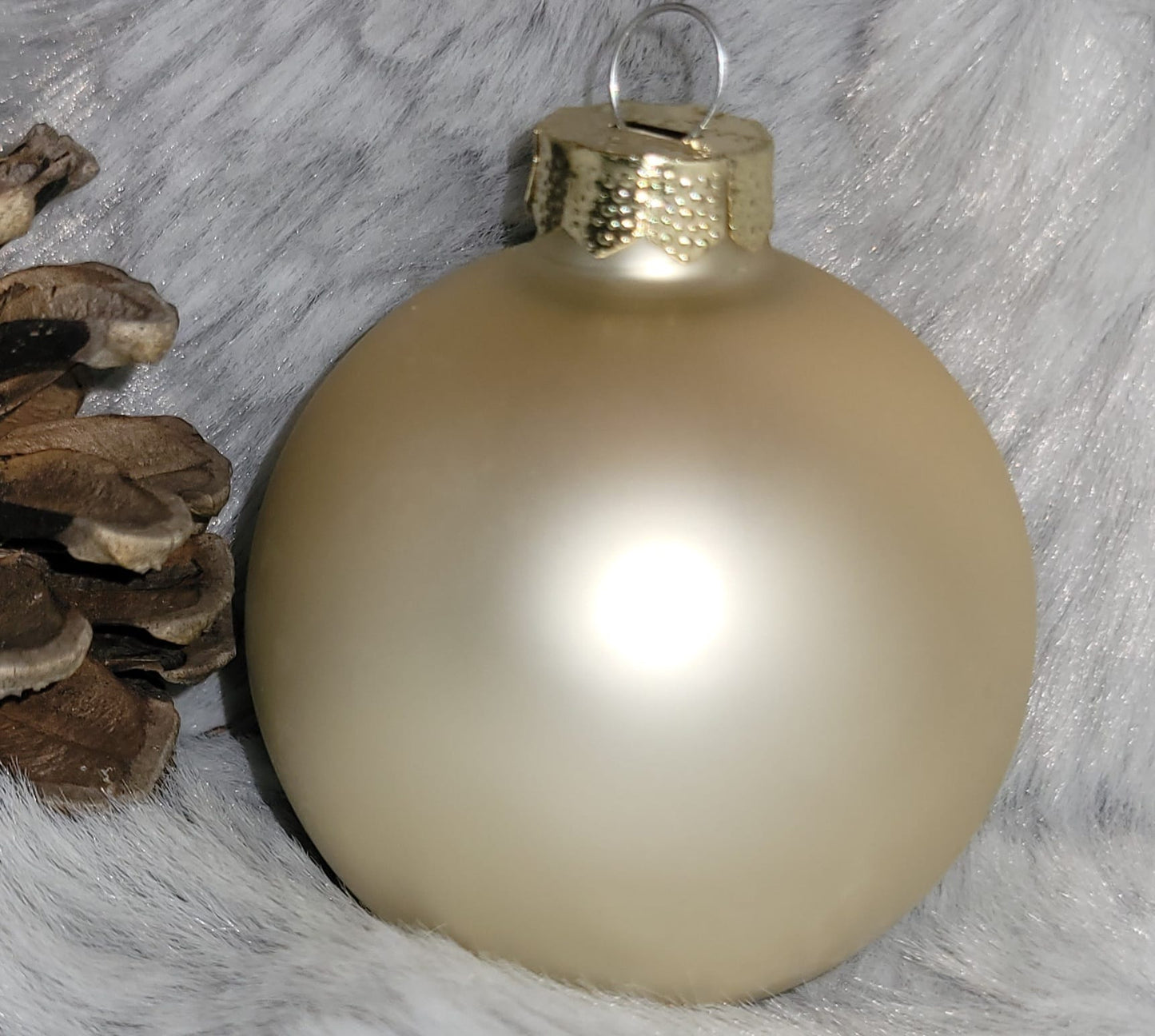 Weihnachtskugeln personalisiert Glas