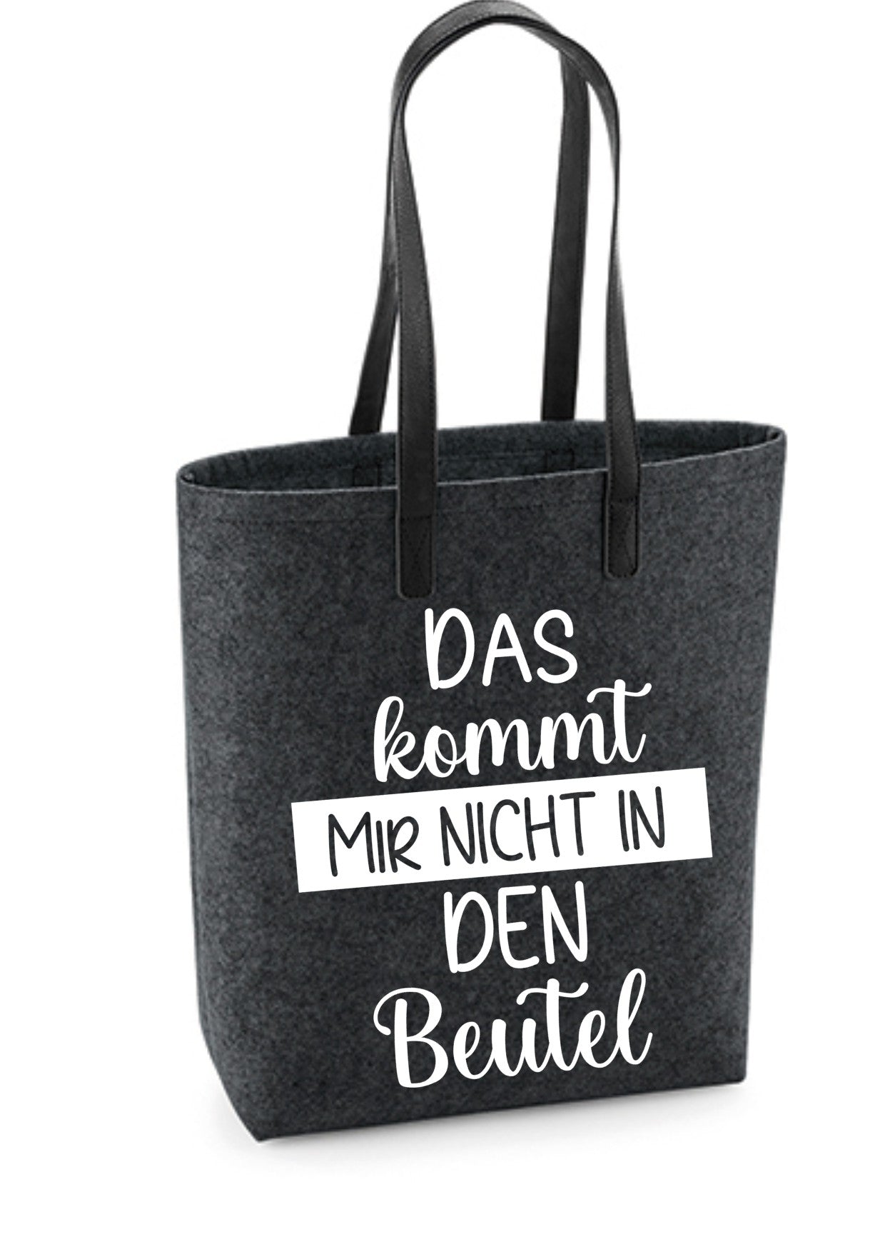 Shopper mit verschiedenen Sprüchen