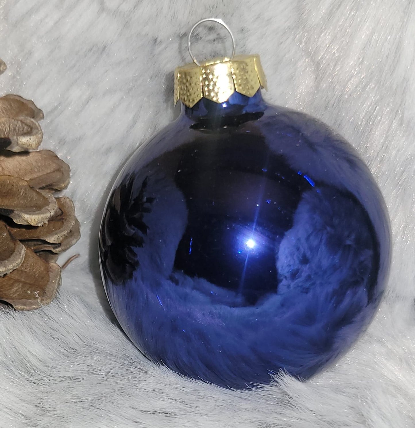 Weihnachtskugeln personalisiert Glas