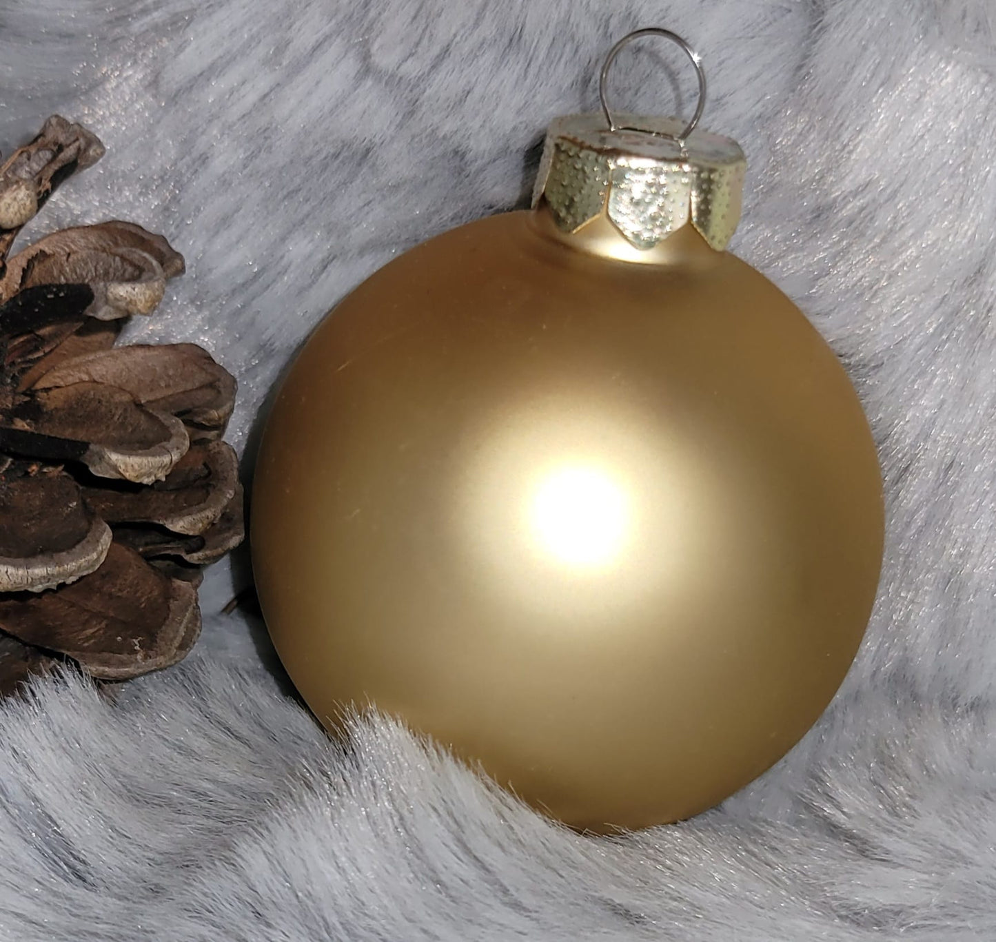 Weihnachtskugeln personalisiert Glas