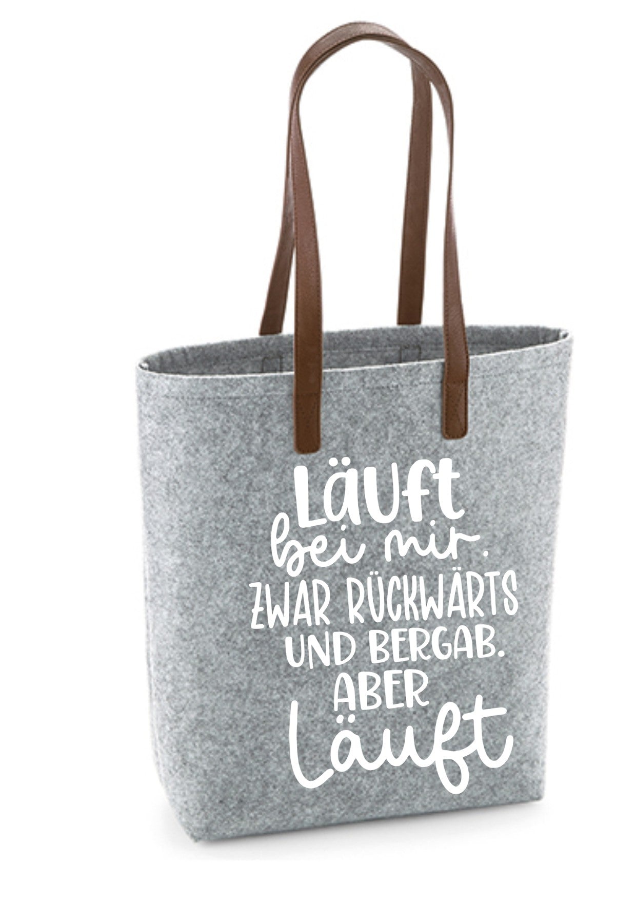 Shopper mit verschiedenen Sprüchen