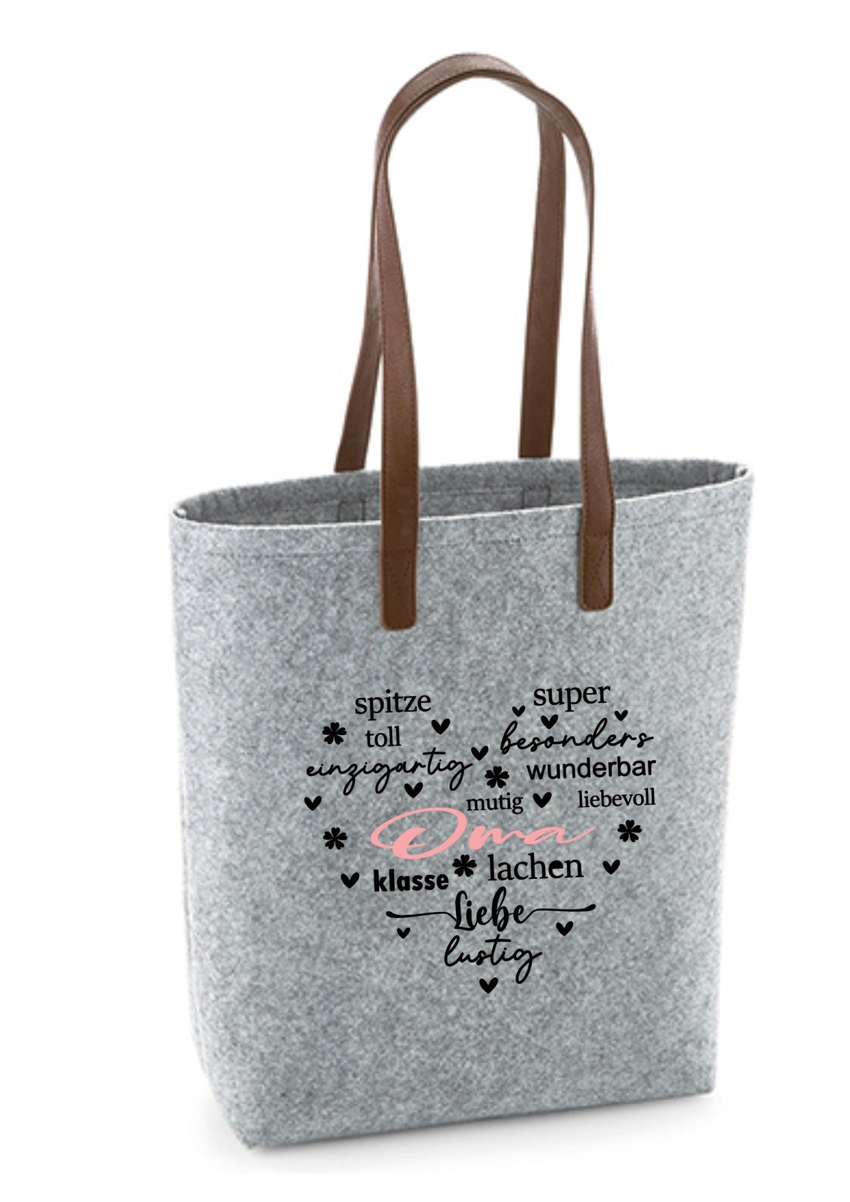 Shopper mit verschiedenen Sprüchen