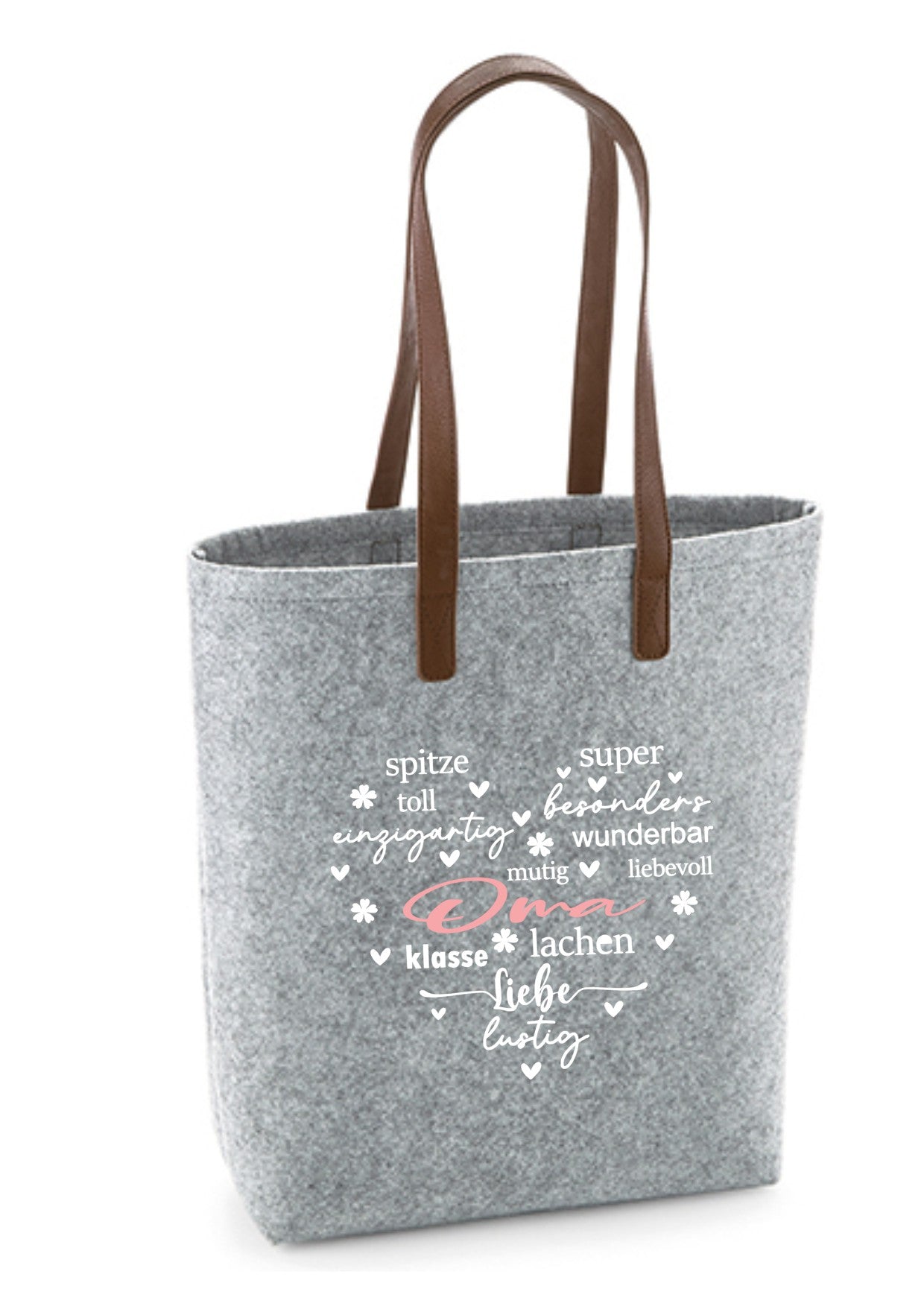 Shopper mit verschiedenen Sprüchen