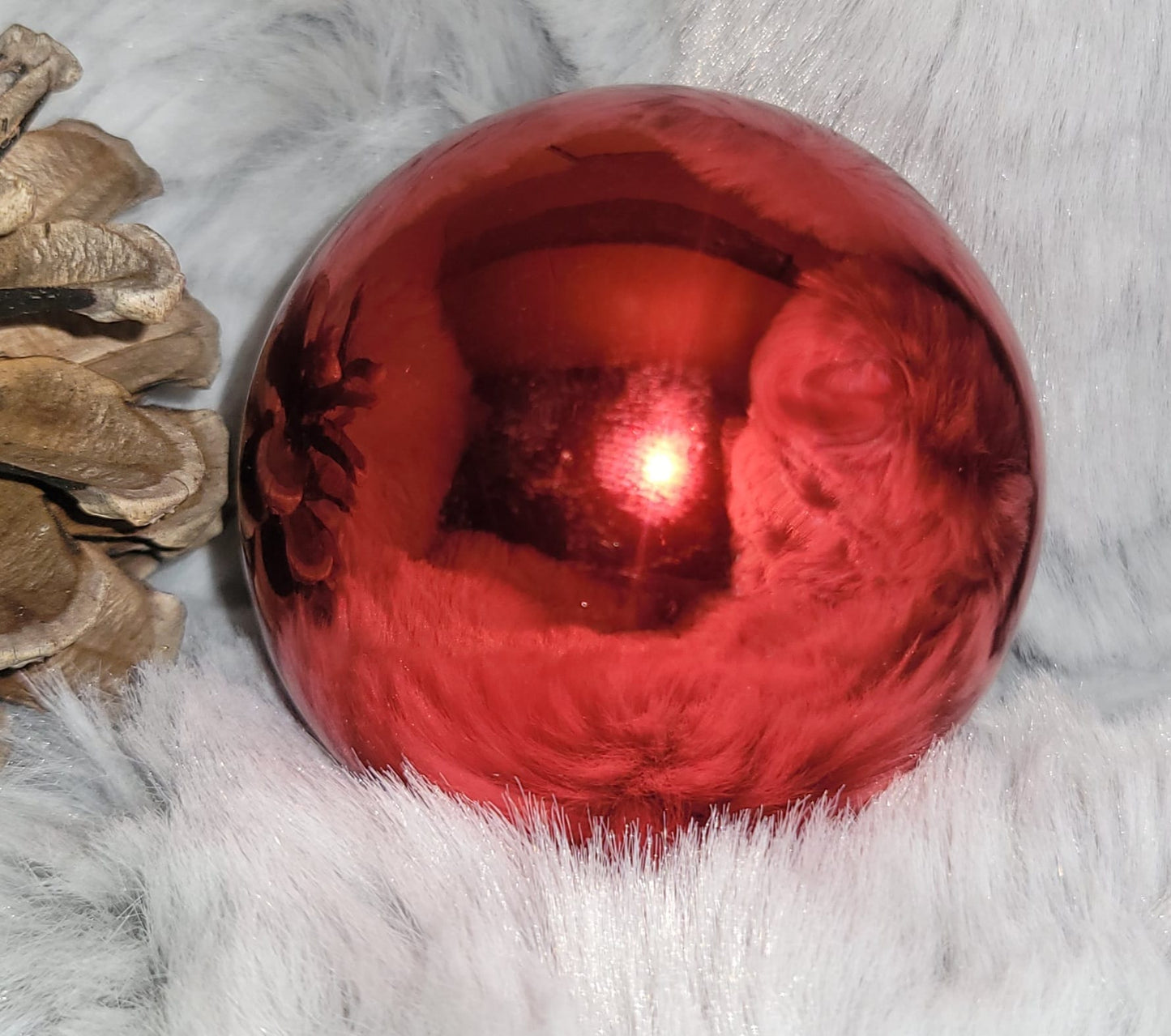 Weihnachtskugeln personalisiert Glas