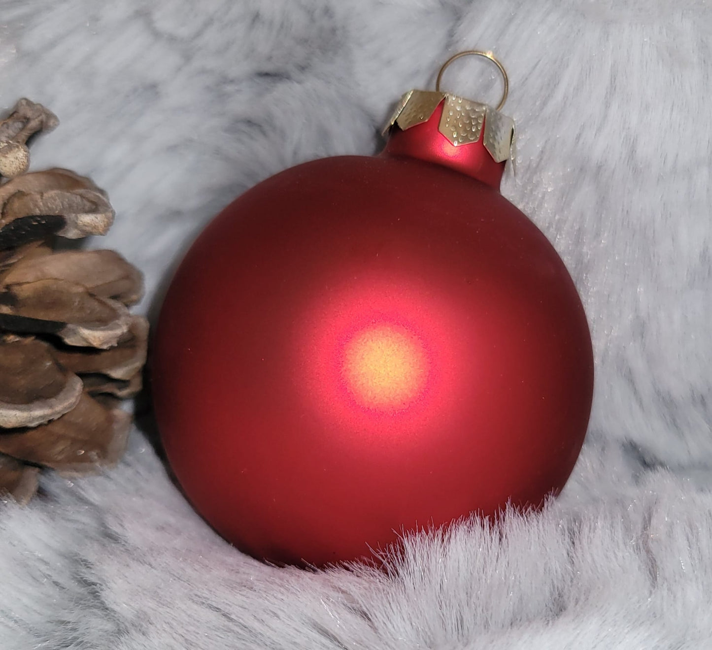 Weihnachtskugeln personalisiert Glas