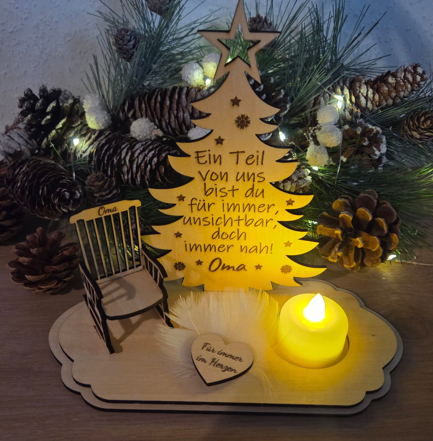 Erinnerungslicht Trauer