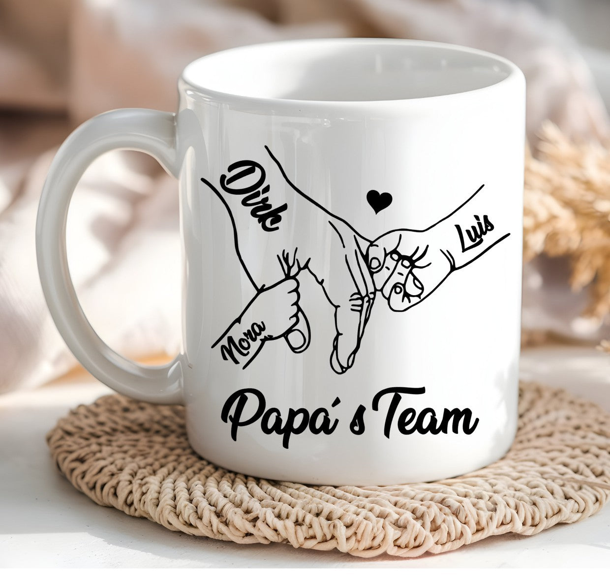 Tasse Hände Papa/Opa