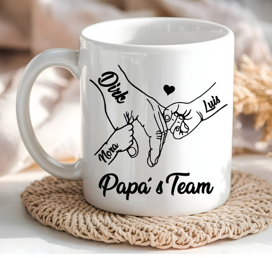 Tasse Hände Papa/Opa