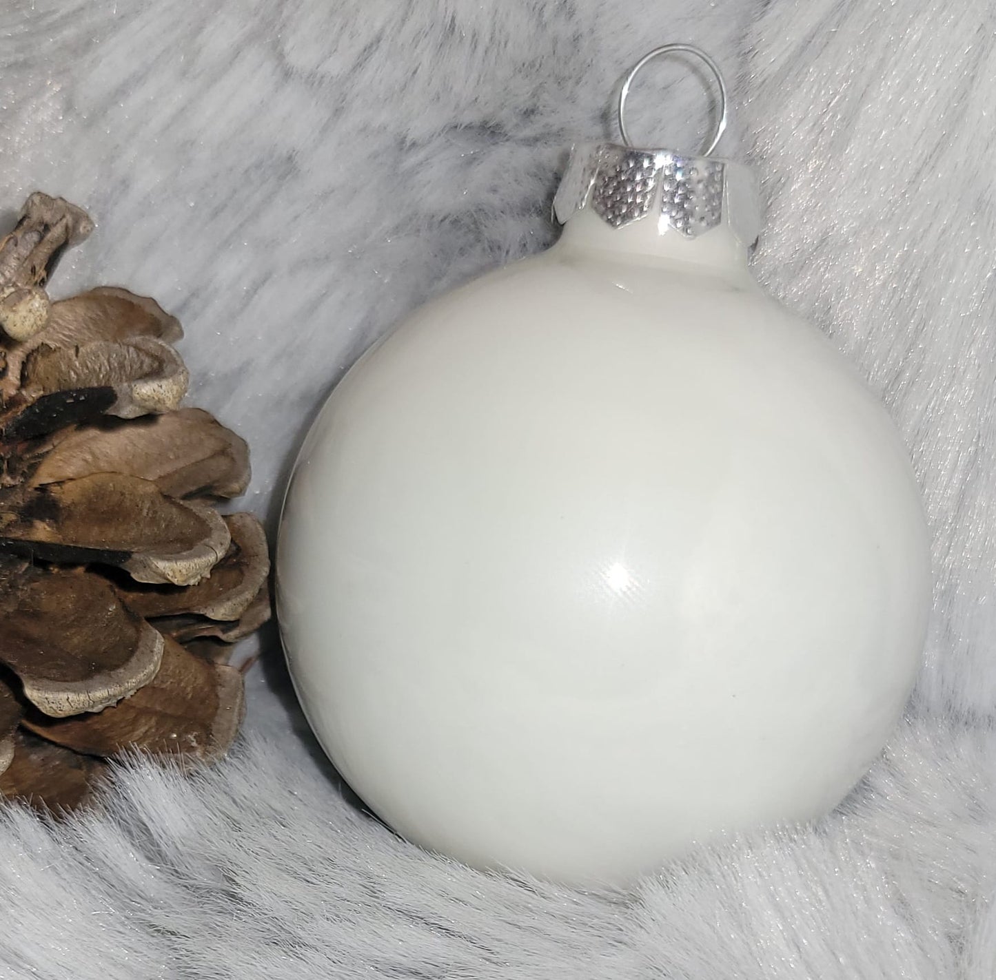 Weihnachtskugeln personalisiert Glas