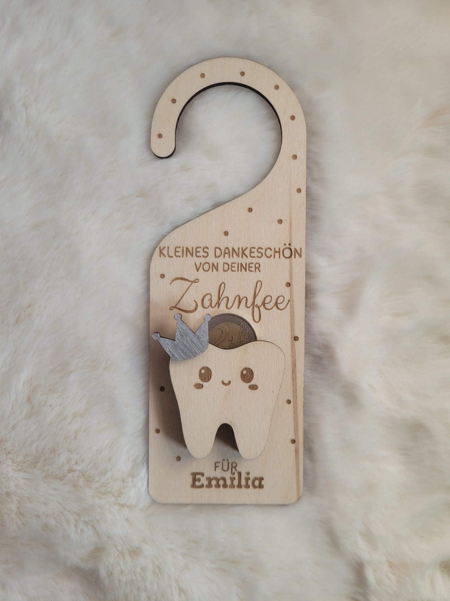 Türhänger Zahnfee mit Name