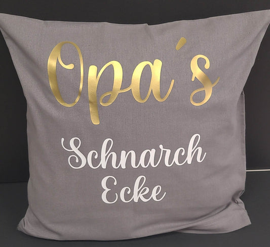 Kissenbezug Oma/Opa´s Schnarchecke